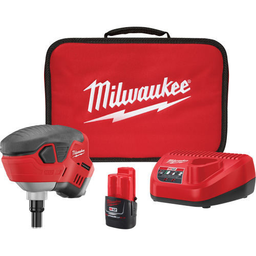 M12 Cordless Palm Nailer Kit, 12 V, Lithium-Ion Distribution Jean Lapalme