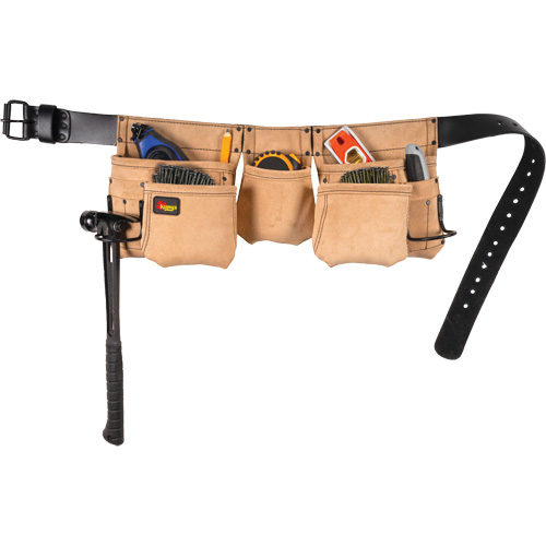 Journeyman Carpenter Aprons, Leather, Tan Distribution Jean Lapalme