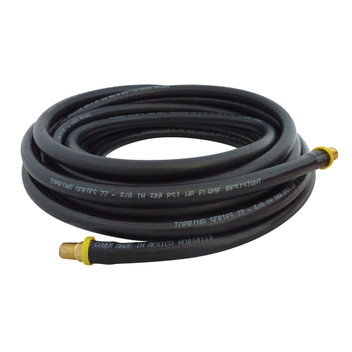 Topflex Lock-On Hoses, Air/Water, Rubber, 1/4" Dia., 500' Distribution Jean Lapalme