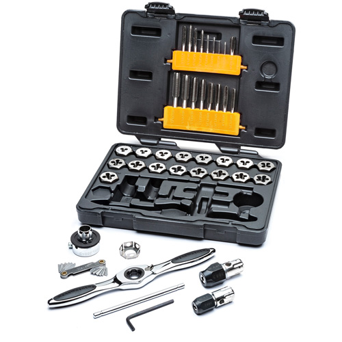 Metric Ratcheting Tap & Die Set, 42 Pieces Distribution Jean Lapalme