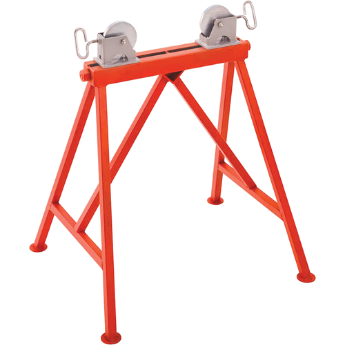 Adjustable Stand with Steel Roller #AR99, 36" Max. Pipe Capacity, 2500 lbs. Max. Weight Capacity Distribution Jean Lapalme