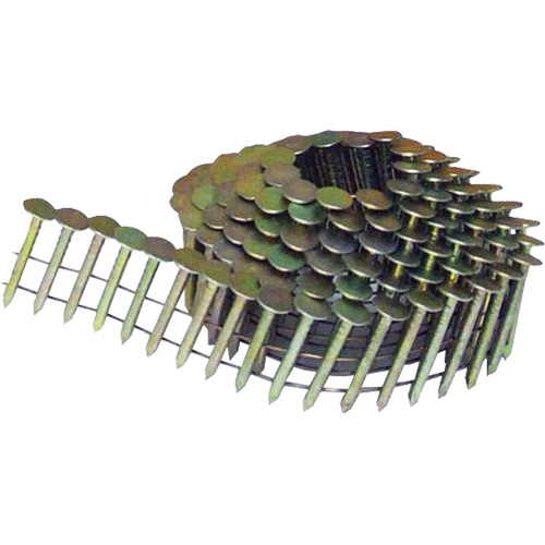 Clous &agrave; toiture &agrave; tige lisse en rouleaux &agrave; 15° Distribution Jean Lapalme