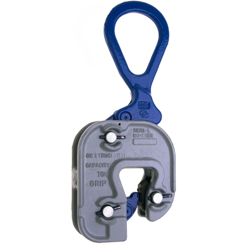 GX Structural Short Leg Plate Clamp, 2000 lbs. (1 tons), 1/16" - 3/4" Jaw Opening Distribution Jean Lapalme