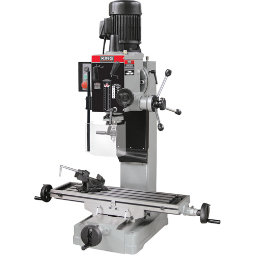 Gearhead Drilling Machine, 6 Speeds, 1-1/4" Drilling Capacity Distribution Jean Lapalme