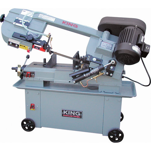 Metal Cutting Band Saws, Horizontal/Vertical, Round 7" and  7" x 12" Rectangular Cutting Capacity Distribution Jean Lapalme