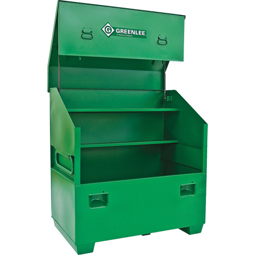 Jobsite Chest, 36" W x 30" D x 48" H, Green Distribution Jean Lapalme