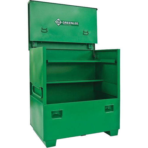 Coffre de chantier, 48" la x 30" p x Vert Distribution Jean Lapalme