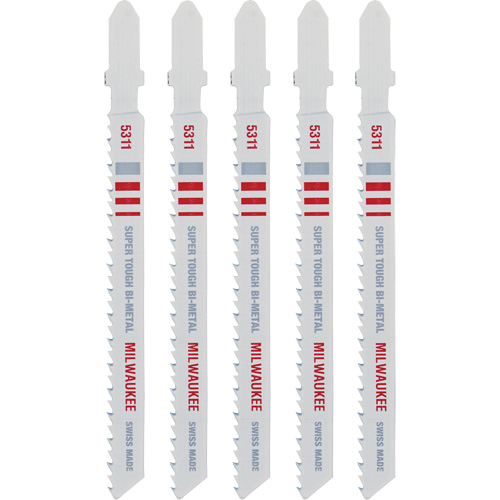 Lame de scie sauteuse, Bim&eacute;tal, Tige en T, 4" lo, 10 dents par pouce Distribution Jean Lapalme