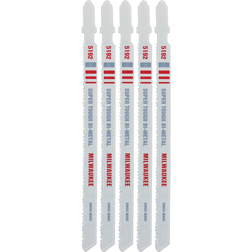 Lame de scie sauteuse, Bim&eacute;tal, Tige en T, 5-1/4" lo, 14 dents par pouce Distribution Jean Lapalme