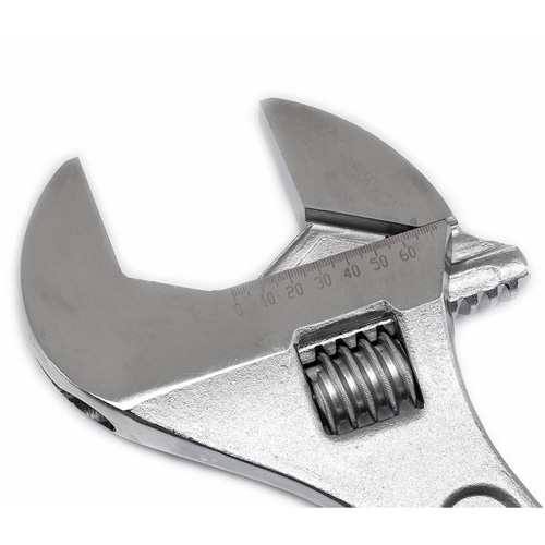 Cl&eacute; &agrave; manche conique r&eacute;glable — emball&eacute; sur carte, 24" lo, la max. 2-7/16"/62 mm, Chrome/Poli Distribution Jean Lapalme