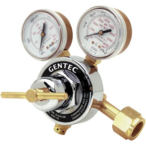 D&eacute;tendeurs &agrave; simple d&eacute;tente - S&eacute;rie 452, Gaz inertes, Entr&eacute;e CGA580 Distribution Jean Lapalme