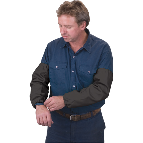 Flame Retardant Sleeves, 18" L, Black Distribution Jean Lapalme