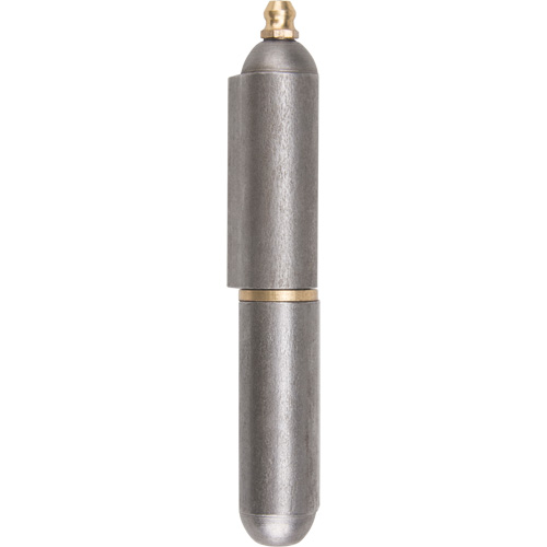Weld-On Hinge, 0.63" Dia. x 3.937" L, Mild Steel w/Fixed Steel Pin Distribution Jean Lapalme
