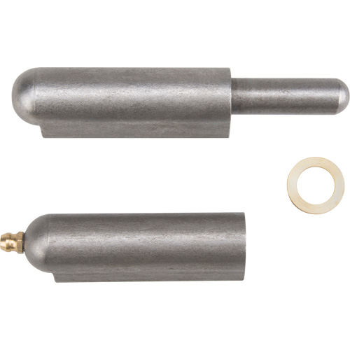 Charni&egrave;re &agrave; souder, 0,787" dia. x 5,906" lo, Acier doux a/goupille fixe en acier Distribution Jean Lapalme