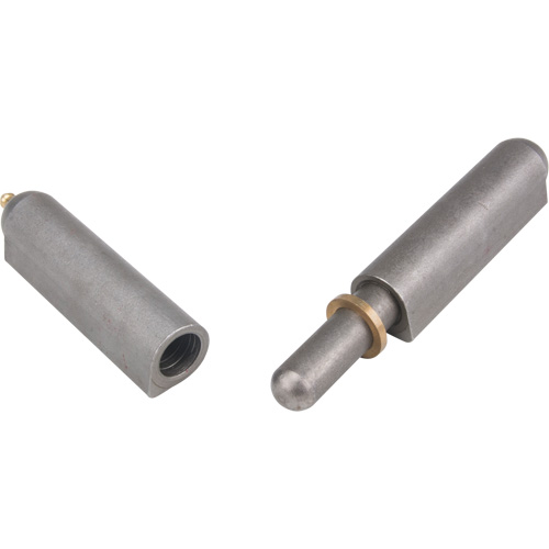 Charni&egrave;re &agrave; souder, 0,906" dia. x 7,874" lo, Acier doux a/goupille fixe en acier Distribution Jean Lapalme