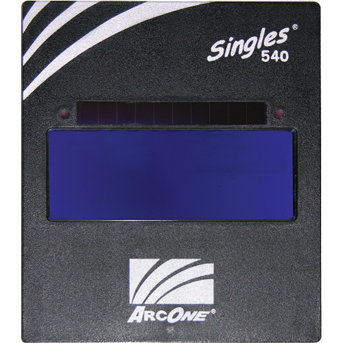 ArcOne&reg; Singles&reg; High Definition Auto-Darkening Welding Lens, 5" W x 4" H Viewing Area, For Use With ArcOne&reg; Distribution Jean Lapalme