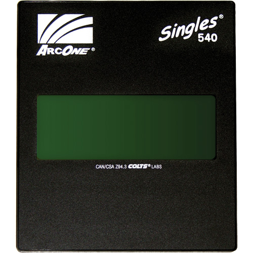 ArcOne&reg; Singles&reg; High Definition Auto-Darkening Welding Lens, 5" W x 4" H Viewing Area, For Use With ArcOne&reg; Distribution Jean Lapalme
