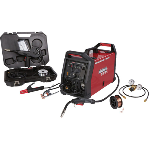 Soudeuse &agrave; proc&eacute;d&eacute; multiple POWER MIG 215 MPi One-Pak en aluminium, 120 V/230 V, 1 Ph, 60 Hz Distribution Jean Lapalme