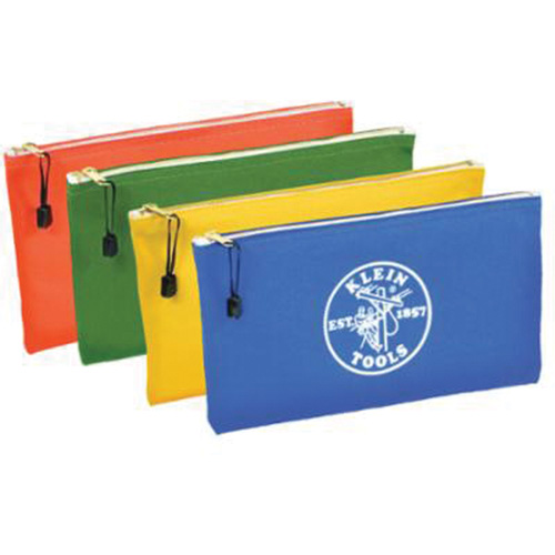 Lot de 4 pochettes &agrave; outils avec sac &agrave; fermeture &agrave; glissi&egrave;re, Porte-outil, Toile, 1 Poches Distribution Jean Lapalme