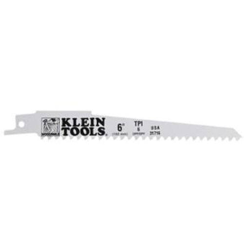 Reciprocating Saw Blades, Bi-Metal, 6 TPI, 6" L x 3/4" W Distribution Jean Lapalme