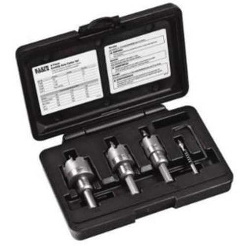 Carbide Hole Cutter Set with Heavy-Duty Carry Case, 4 Pieces Distribution Jean Lapalme