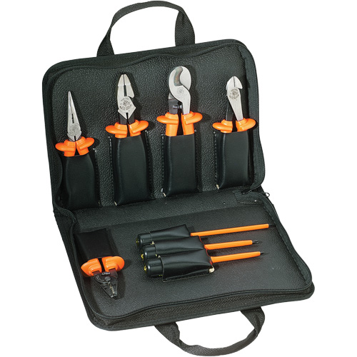 Trousse doutils isol&eacute;s haut de gamme, 1000 V, 8 M Distribution Jean Lapalme