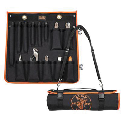 Mallette polyvalente et isol&eacute;e pour outils, avec pochette enroulable, 1000 V, 13 M Distribution Jean Lapalme