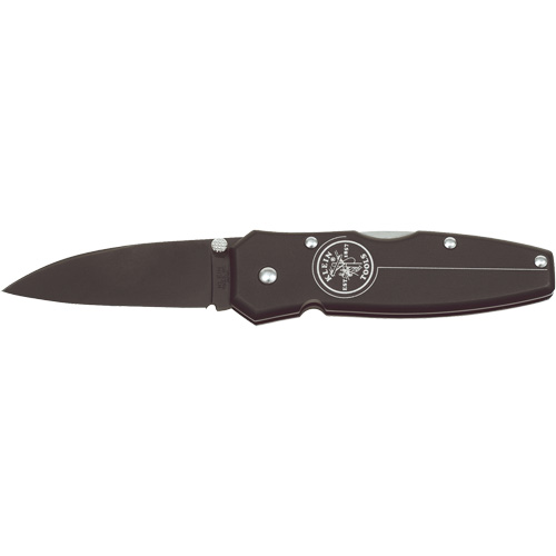 Lightweight Lockback Knife, 2-1/2"/64 mm, Stainless Steel, Aluminum Handle Distribution Jean Lapalme