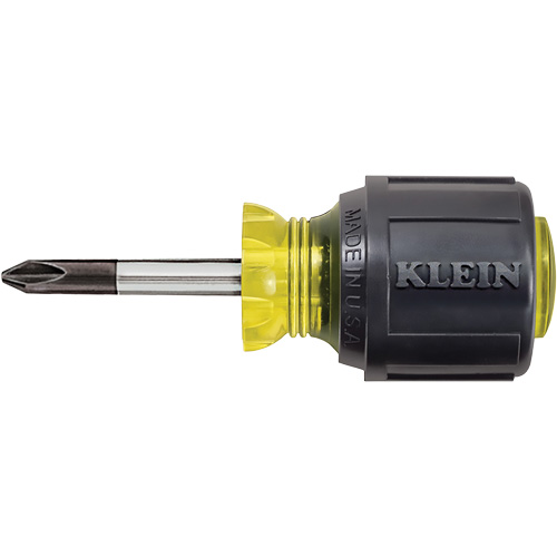 Tournevis court Phillips, #2, 3-7/16" l, Prise Coussin&eacute;e Distribution Jean Lapalme