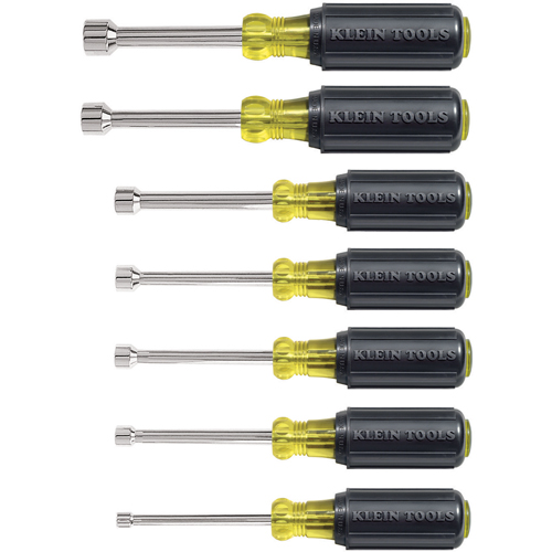 Cushion-Grip Nut Driver Set with 3" Shafts, 7, Non Magnetic, Imperial Distribution Jean Lapalme