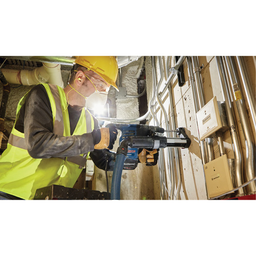 Marteau rotatif SDS-Plus, 1-1/8", 8 A, 0-4000 Coups/min, 0-900 Tr/min, 2,4 lb-pi. Distribution Jean Lapalme