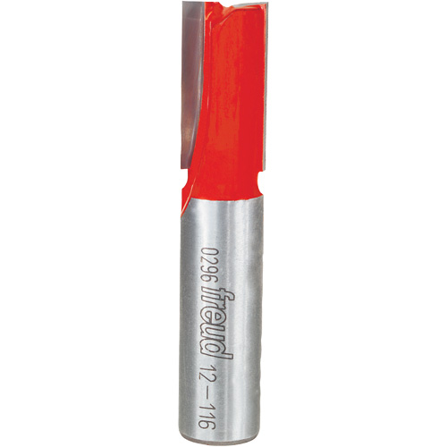 Fraise - foret droit &agrave; double cannelure, 1/2" dia, 3/4" ha, 2-5/8" lo Distribution Jean Lapalme