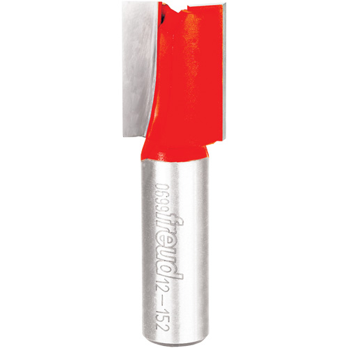 Fraise - foret droit &agrave; double cannelure, 3/4" dia, 1-1/4" ha, 2-1/2" lo, 1/2" Manche Distribution Jean Lapalme
