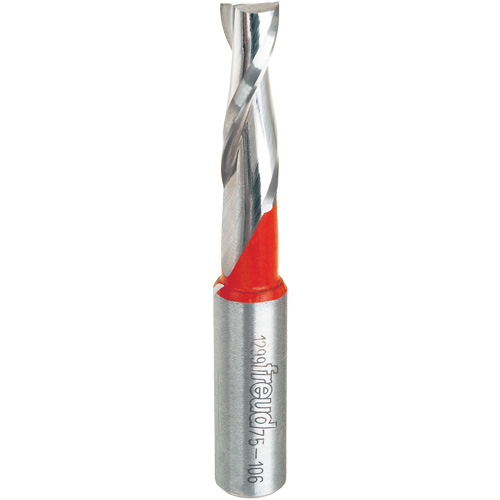 M&egrave;che &agrave; spirale, 3/8" dia., 1-1/4" Hauteur de carbure, 3" lo, 1/2" tige Distribution Jean Lapalme