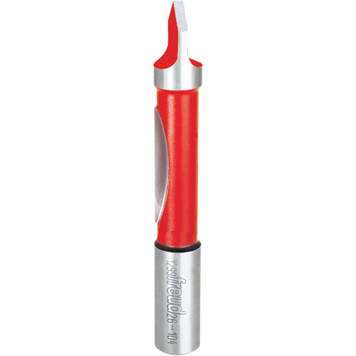 Fraise - foret guide pour panneau, 1/2" dia, 1-1/4" ha, 3-3/4" lo, 1/2" Manche Distribution Jean Lapalme