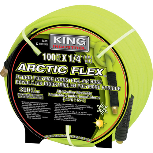 100' Hybrid Polymer Industrial Air Hose Distribution Jean Lapalme