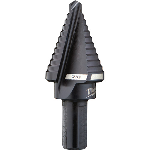 #7 Step Drill Bit, 7/8" - High Speed Steel Distribution Jean Lapalme