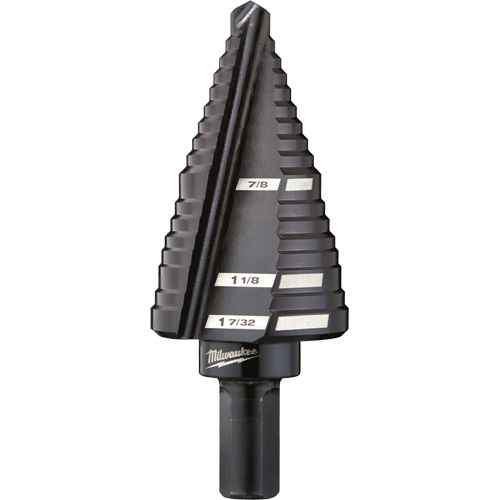 #11 Step Drill Bit, 7/8" - 1-7/32" , High Speed Steel Distribution Jean Lapalme