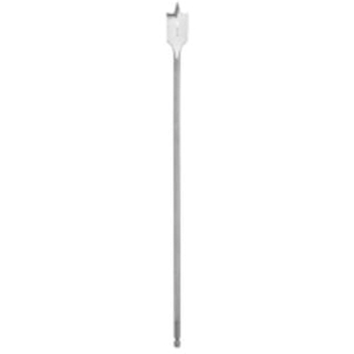 Flat Boring Bit, 5/8" Diameter, 1/4" Hex Shank, 16" Length Distribution Jean Lapalme