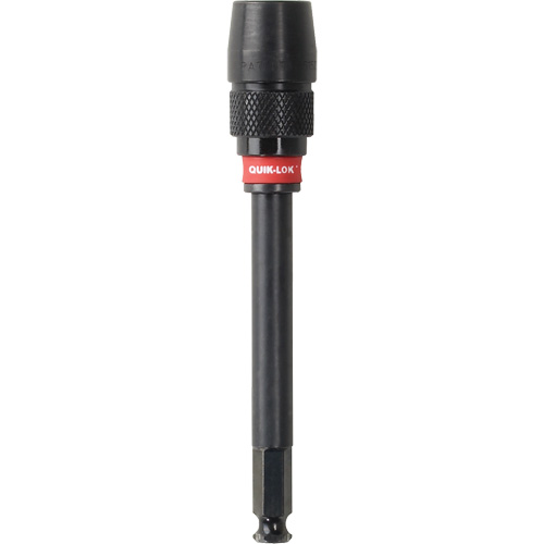 Quik-Lok Impact Drill Bit Extension, 7/16" Max. Diameter, 5-1/2" Length, 7/16" Shank Distribution Jean Lapalme