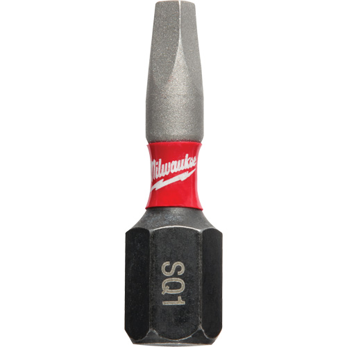 Shockwave Impact Insert Bit, Square, #1, 1/4" Drive Distribution Jean Lapalme
