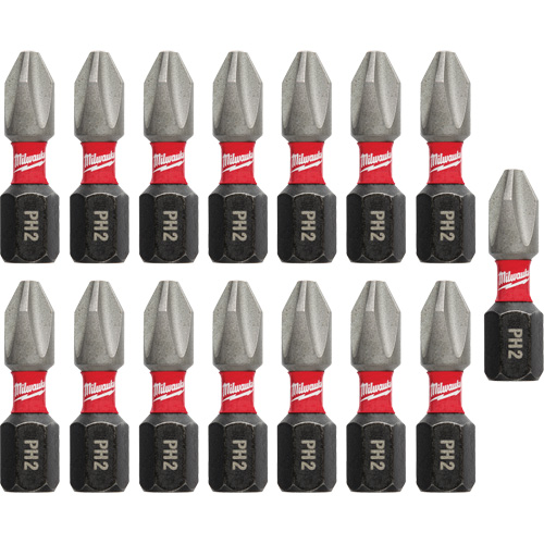 Shockwave Impact Insert Bits, Phillips, #2, 1/4" Drive Distribution Jean Lapalme
