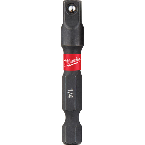 Shockwave Impact Driver Socket Adapters, 1/4" Drive Size, 1/4" Male Size, Ball, 1-7/8" L Distribution Jean Lapalme