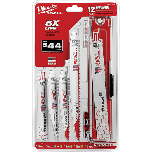 Sawzall&reg; Demolition Blade Set Distribution Jean Lapalme