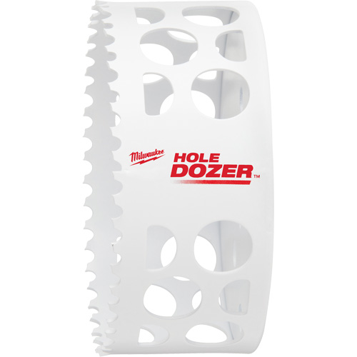 Scie-cloche Hole Dozer, 4-1/2", Profondeur de la coupe 1-5/8", Bim&eacute;tal Distribution Jean Lapalme