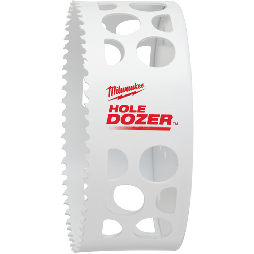 Scie-cloche Hole Dozer, 4-3/4", Profondeur de la coupe 1-5/8", Bim&eacute;tal Distribution Jean Lapalme