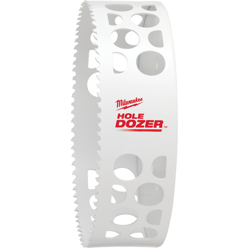 Scie-cloche Hole Dozer, 6", Profondeur de la coupe 1-5/8", Bim&eacute;tal Distribution Jean Lapalme
