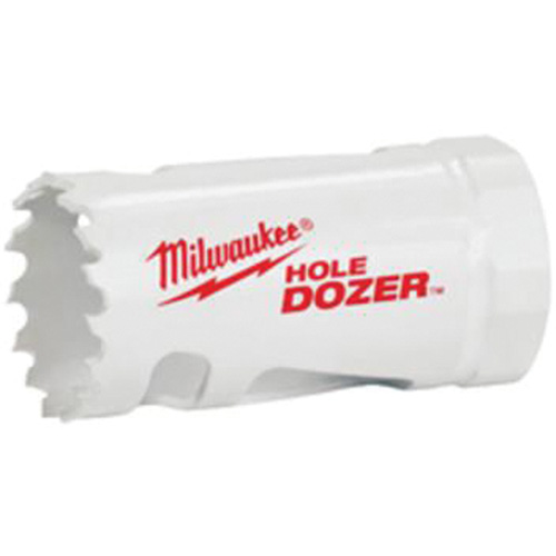 Scie-cloche Hole Dozer avec arbre, 1-1/8", Profondeur de la coupe 1-5/8", Bim&eacute;tal Distribution Jean Lapalme