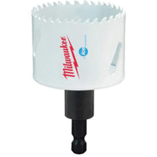 Scie-cloche Hole Dozer avec arbre, 2-1/8", Profondeur de la coupe 1-5/8", Bim&eacute;tal Distribution Jean Lapalme