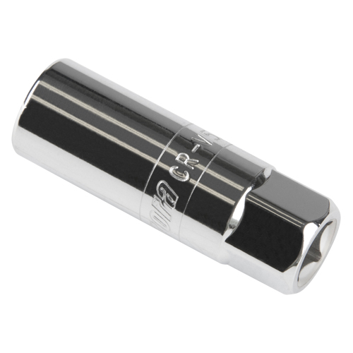 Cl&eacute; &agrave; douille pour bougie d'allumage, Prise 3/8", Douille 5/8", lo 2-9/16" Distribution Jean Lapalme